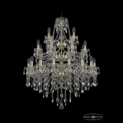 Люстра хрустальная 1415/16+8+4/300/3d G Bohemia Ivele Crystal (Стеклянный рожок)