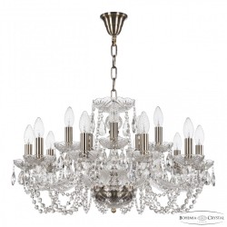 Люстра хрустальная 119/10+5/240 Pa Bohemia Ivele Crystal (119)