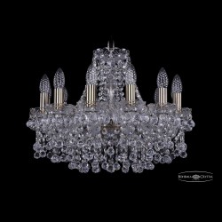 Люстра хрустальная 1409/12/160 Pa Bohemia Ivele Crystal (Стеклянный рожок)