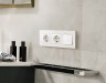 Ambrella Light Лицевая панель для 1-клавишных выключателей QUANT Ambrella Volt ALFA AP1210