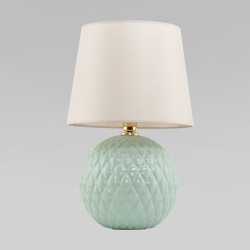 Настольный светильник с тканевым абажуром                      TK Lighting  5904 Santana