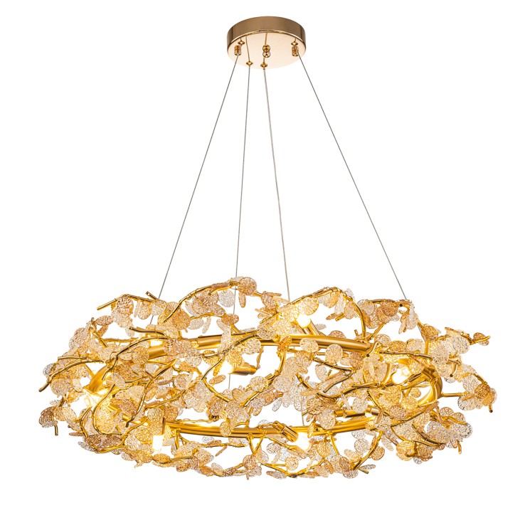 Indigo Подвесной светильник 11042/12P Gold