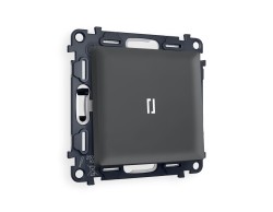 Ambrella Light Комплект механизма 1-клавишного выключателя с подсветкой 5600K Ambrella Volt ALFA MA902015
