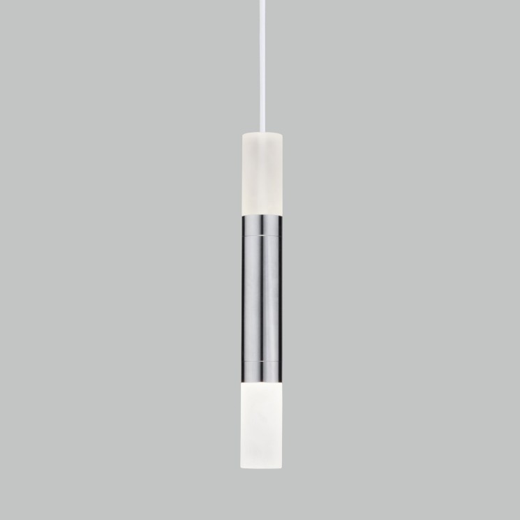 Подвесной светодиодный светильник                      Eurosvet  50210/1 LED хром