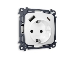 Ambrella Light Комплект механизма электрической розетки Ambrella Volt OMEGA MO130010