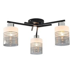 Escada 1132/3P E27*60W Black/Chrome