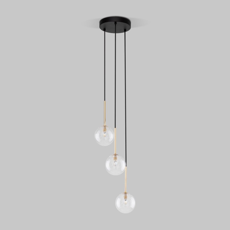 Подвесной светильник со стеклянными плафонами                      TK Lighting  5942 Nilos