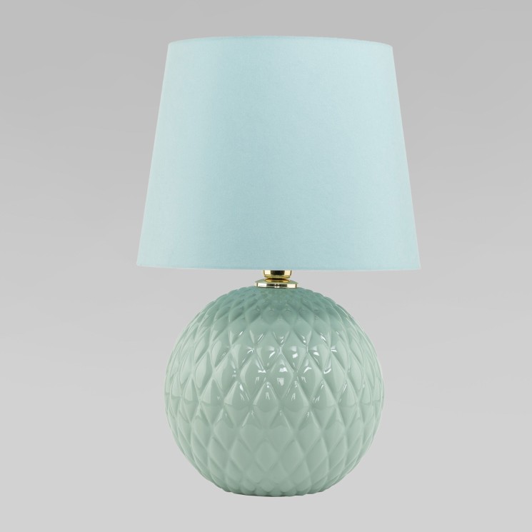 Настольный светильник с тканевым абажуром                      TK Lighting  5903 Santana
