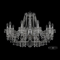 Люстра хрустальная 1410/10/300 Ni V0300 Bohemia Ivele Crystal (Стеклянный рожок)