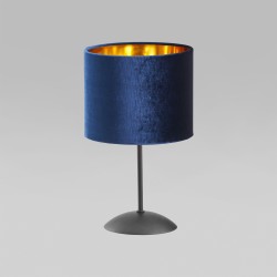 Настольный светильник с тканевым абажуром                      TK Lighting  5278 Tercino Blue