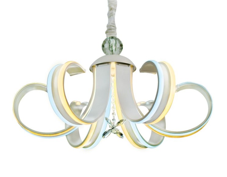 Ambrella Light Подвесная светодиодная люстра Line FL118