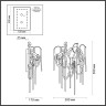 Бра ODEON LIGHT CHAINY 5066/4W