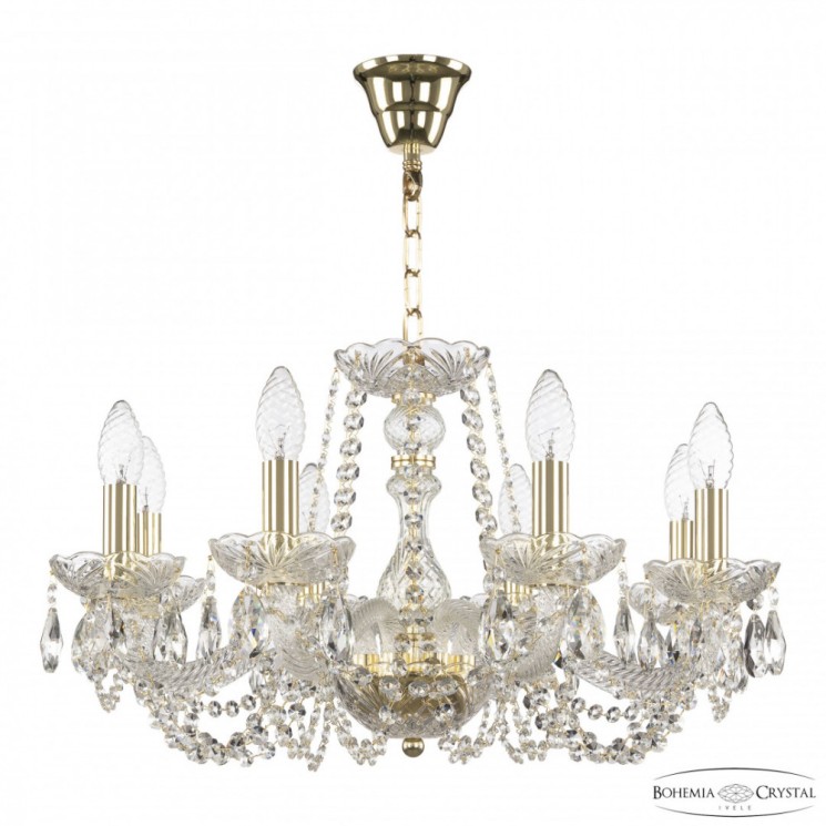Люстра хрустальная 119/8/200 G Bohemia Ivele Crystal (119)