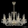 Люстра хрустальная 119/8/200 G Bohemia Ivele Crystal (119)