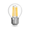 105802113 Лампа Gauss Filament Шар 13W 1100lm 2700К Е27 LED 1/10/50