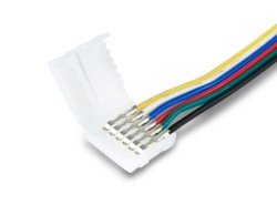 Ambrella Light Соединитель гибкий двухсторонний для светодиодной ленты 5050 12/24V (6 конт.) GS GS7851