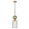 Escada 1141/1S E14*60W Antique copper/Green/Clear