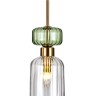 Escada 1141/1S E14*60W Antique copper/Green/Clear