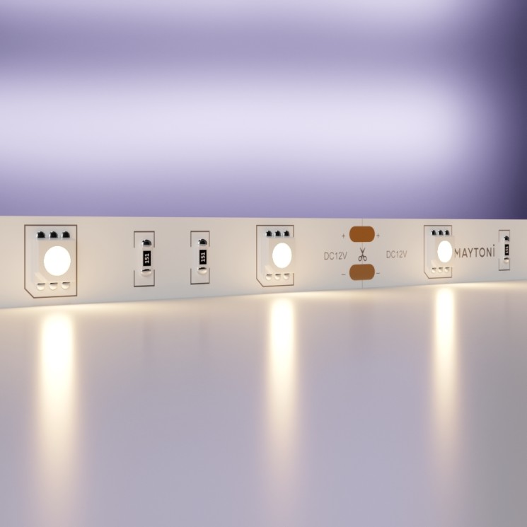 Maytoni Светодиодная лента 12В 5050 7,2Вт/м  3000K 5м IP20