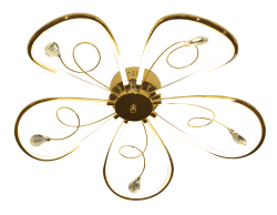 Ambrella Light Потолочная светодиодная люстра Line LC576