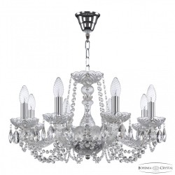 Люстра хрустальная 119/8/200 Ni Bohemia Ivele Crystal (119)