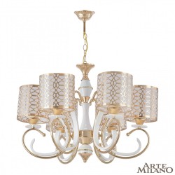 Люстра 301237/6 Wh/Gd Arte Milano (Подвесные)