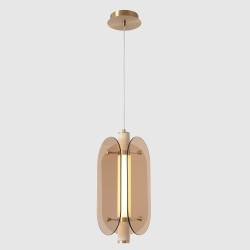 Crystal Lux Светильник подвесной Crystal Lux AMARILLO SP18W LED BRASS