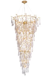 Crystal Lux Люстра Crystal Lux REINA SP34 D1200 GOLD PEARL