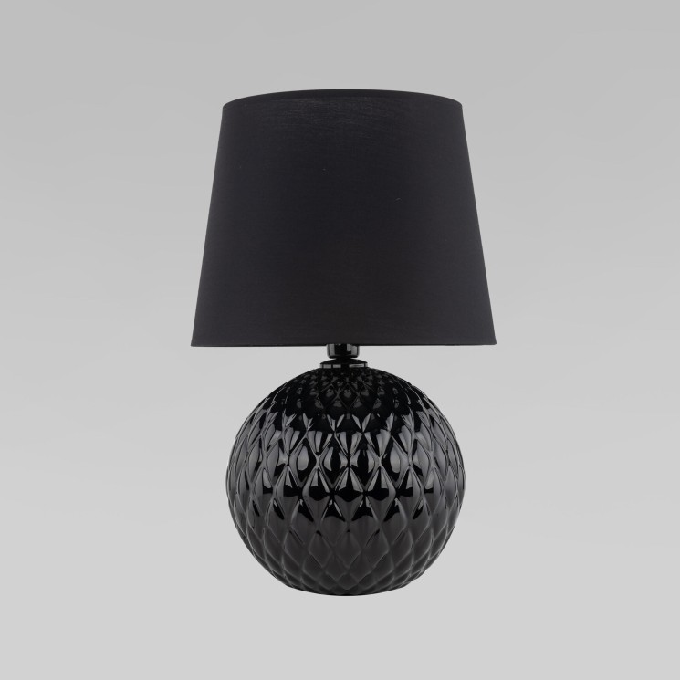 Настольный светильник с тканевым абажуром                      TK Lighting  16047 Santana