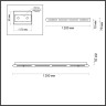 Основание потолочное ODEON LIGHT MOLTO 4345/120