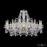 Люстра хрустальная 1411/16/360 G Bohemia Ivele Crystal (Стеклянный рожок)
