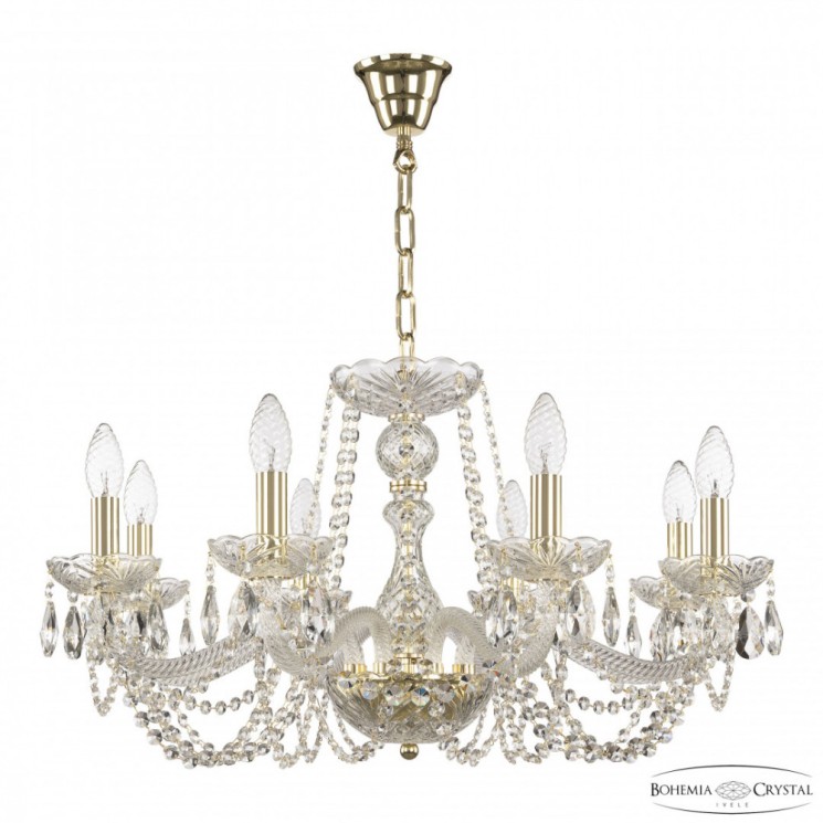 Люстра хрустальная 119/8/240 G Bohemia Ivele Crystal (119)