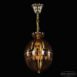 Подвесной светильник с цветным хрусталём 5480/22 G Amber/M-1H Bohemia Ivele Crystal (5480)