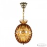Подвесной светильник с цветным хрусталём 5480/22 G Amber/M-1H Bohemia Ivele Crystal (5480)