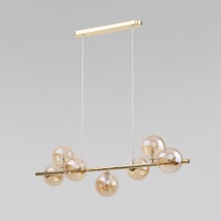 Подвесной светильник со стеклянными плафонами                      TK Lighting  5668 Estera Gold