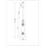 Подвесной светильник Divinare AMBRA 5016/17 SP-20