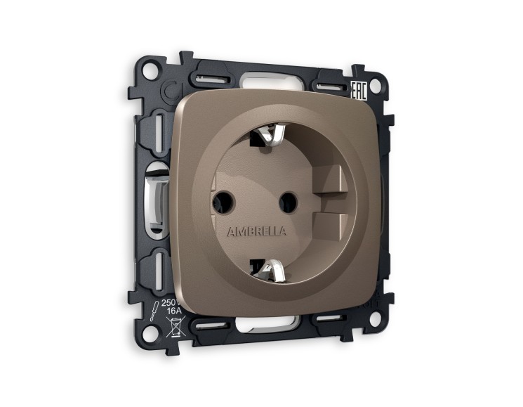 Ambrella Light Комплект механизма электрической розетки Ambrella Volt OMEGA MO636010