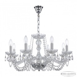 Люстра хрустальная 119/8/240 Ni Bohemia Ivele Crystal (119)