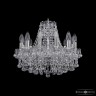 Люстра хрустальная 1409/12/141 Ni  Bohemia Ivele Crystal (Стеклянный рожок)