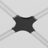 Maytoni Коннектор питания X-образный Radity черный