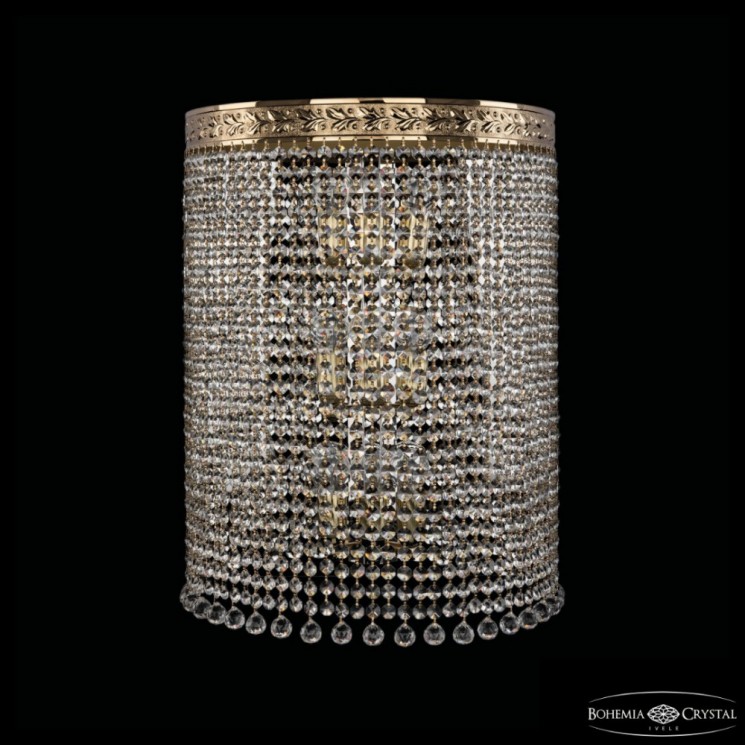 Бра хрустальные 83401B/40IV-50 G Balls Bohemia Ivele Crystal (Спирали и каскады)