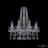 Люстра хрустальная 1413/8/200/h-61 Ni Bohemia Ivele Crystal (Стеклянный рожок)