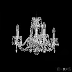 Люстра хрустальная 1402/4/160 Ni Bohemia Ivele Crystal (1402)
