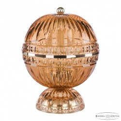 Подвесной светильник с цветным хрусталём 5480L/17 G Amber/M-1G Bohemia Ivele Crystal (5480)