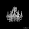 Люстра хрустальная 1411/6/160 Ni  Bohemia Ivele Crystal (Стеклянный рожок)