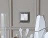 Ambrella Light Лицевая панель для 2-клавишных выключателей QUANT Ambrella Volt ALFA AP1230
