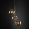 Подвесной светильник со стеклянными плафонами                      TK Lighting  4838 Estera