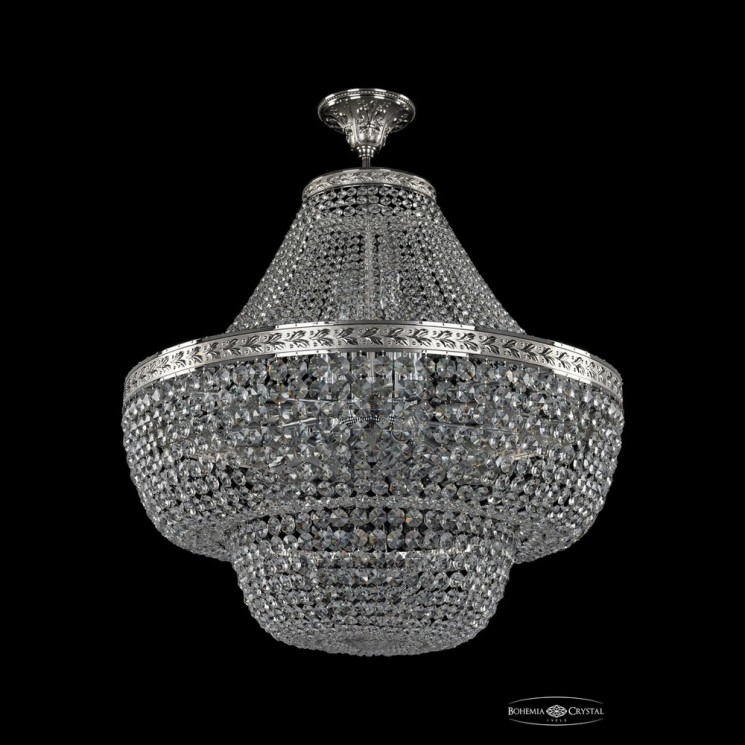 Люстра хрустальная 19101/H1/70IV Ni Bohemia Ivele Crystal (Потолочные)