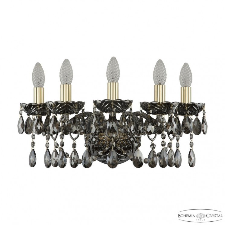 Бра хрустальный 1413B/5/165 G M731 Bohemia Ivele Crystal (Стеклянный рожок)