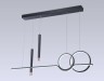 Ambrella Light Светильник подвесной светодиодный LineTech FL5394